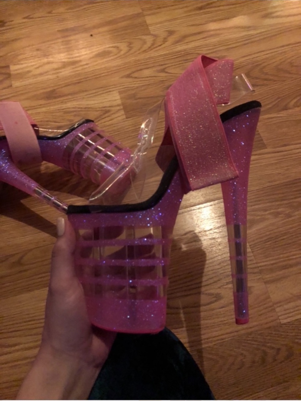 heelhuggers Ankle Strap for Pleaser High Heels